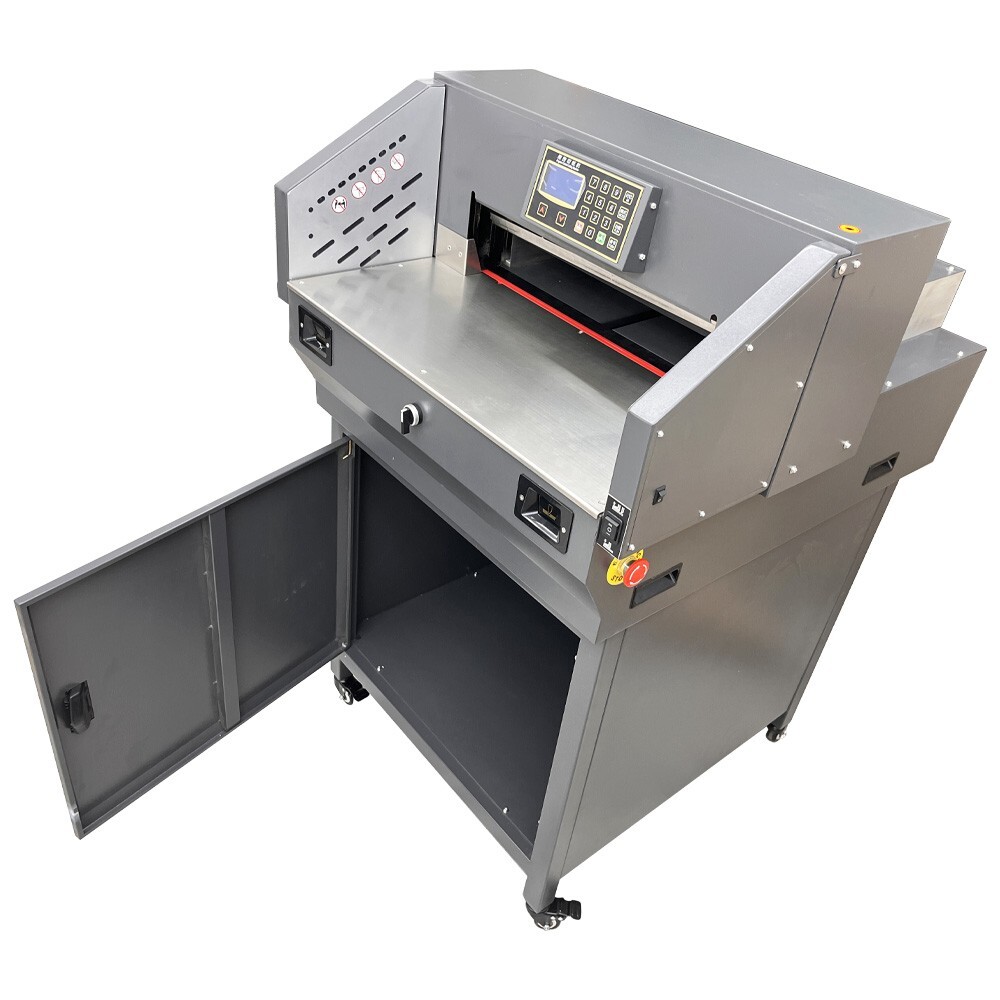 Electric Program-control Paper Cutting Machine Stand Paper Cutter 110V 19.29inch