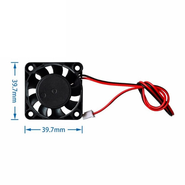 5pcs 3D printer Makerbot extruder 4010 12V heat dissipation fan Raspberry Pi