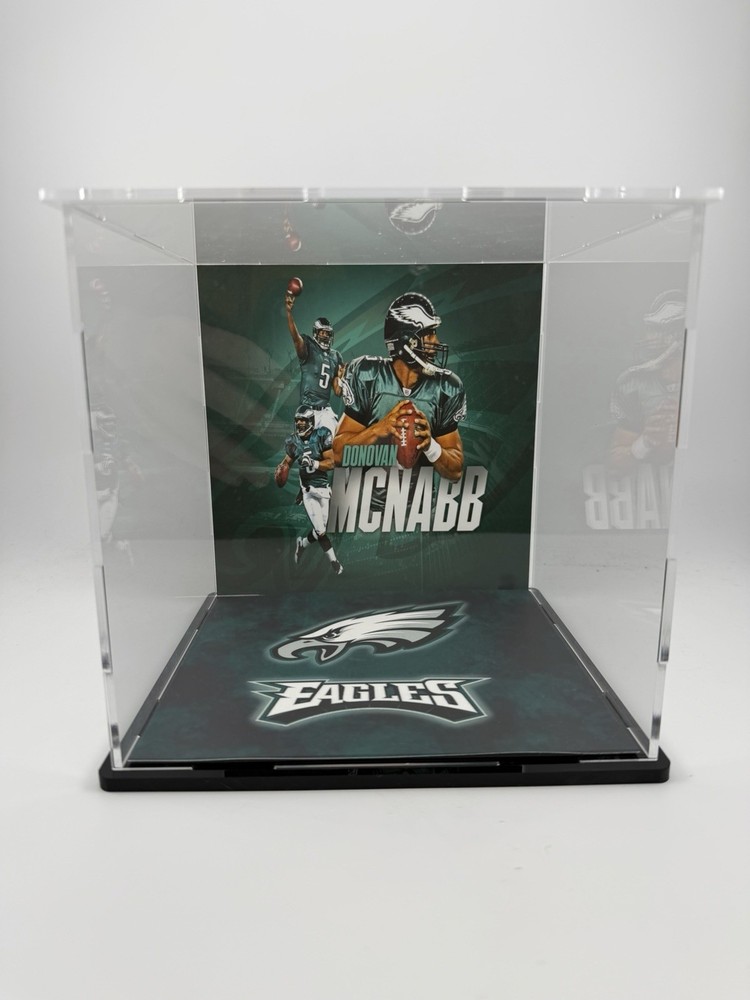 Donovan McNabb Custom Mini Helmet Display or Card Display - Eagles