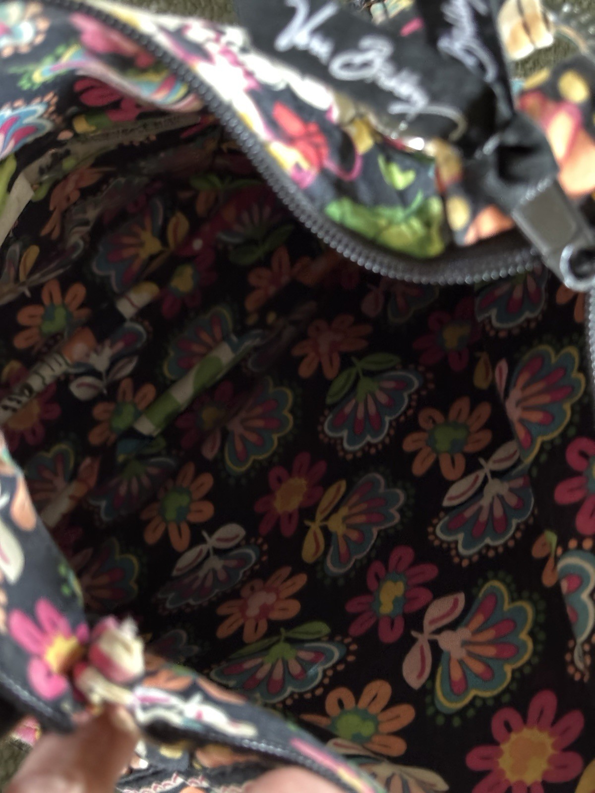 DISNEY Parks Vera Bradley MIDNIGHT with MICKEY Hipster Crossbody Bag Purse