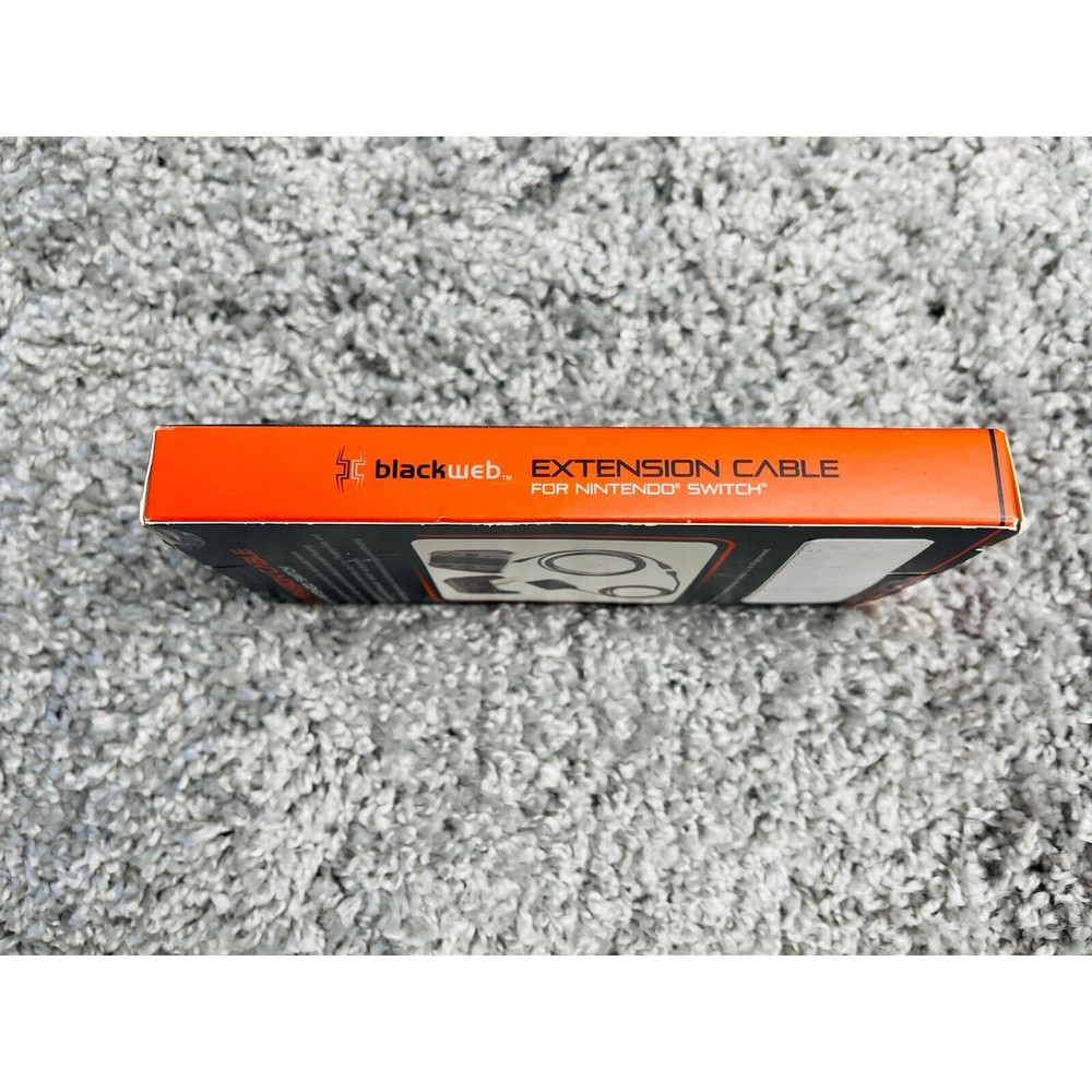 Nintendo Extension Charging Cables Switch 6' Switch Blackweb Electronics