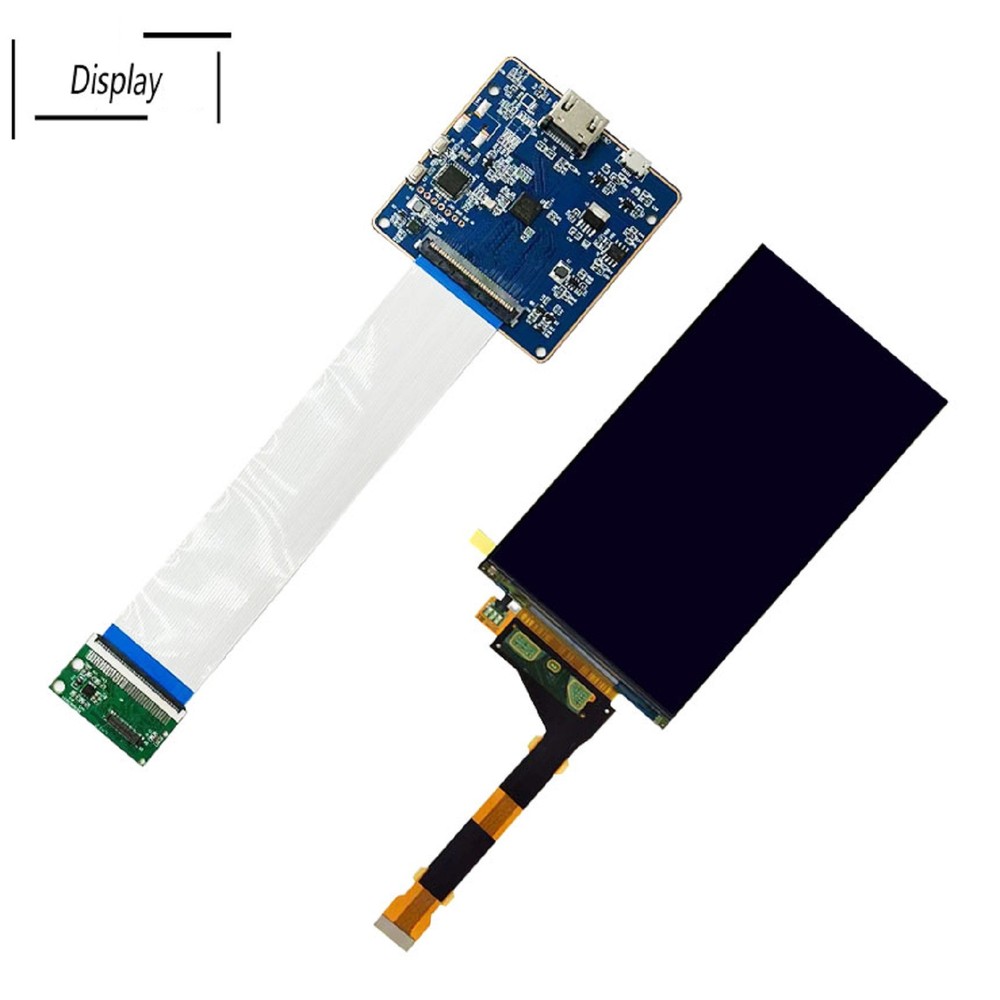For 3D Printer Screen 5.5 Inch 2K 2560x1440 LCD Screen With backlight + HDMI A
