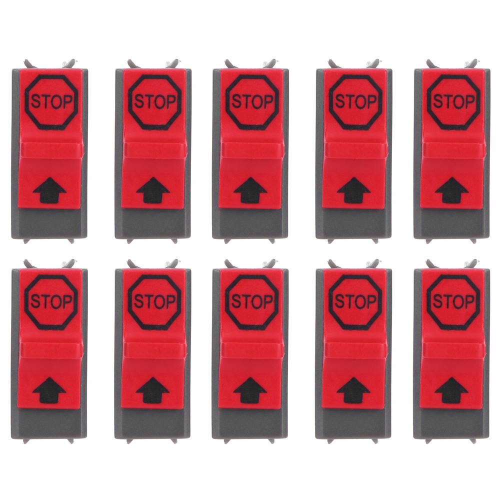 10Pcs On Off Stop Switch Replacement For Chainsaw Garden Tools