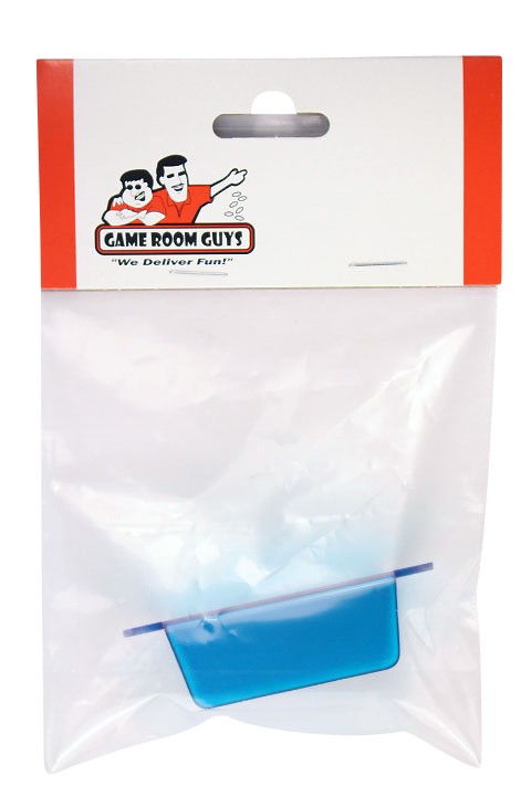Blue Transparent Double Sided Pinball Lane Guide