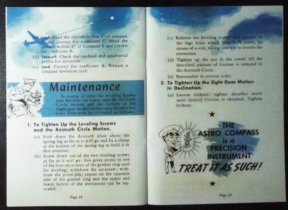 Astro Compass Boes. Operating Handbook. (3)