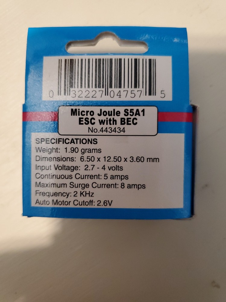 Cirrus Micro Joule S5A1 ESC with BEC