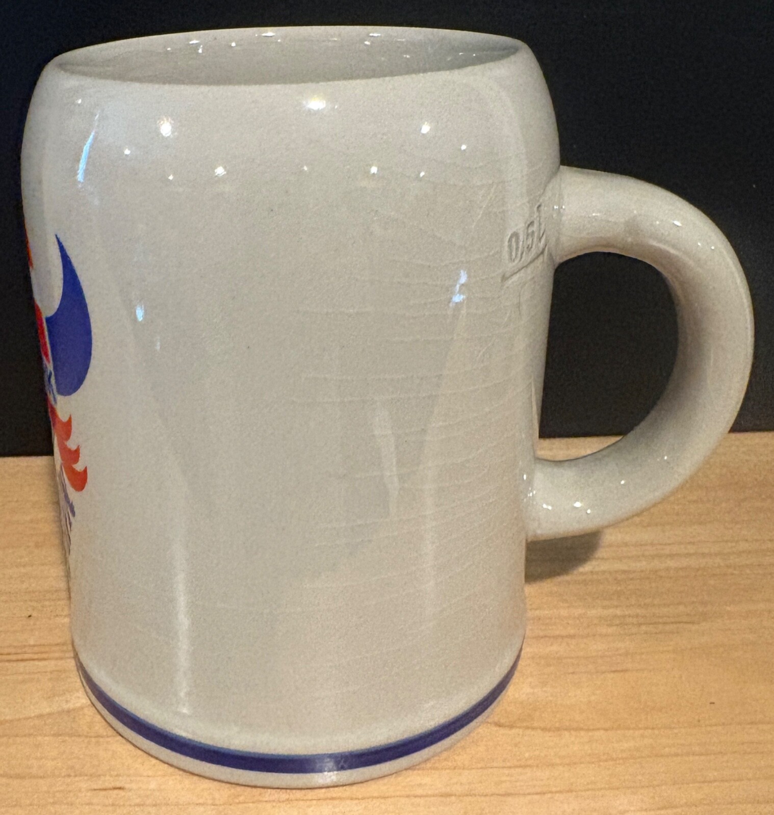 Copenhagen Denmark Glazed Stoneware Been Mug Stein 0.5L