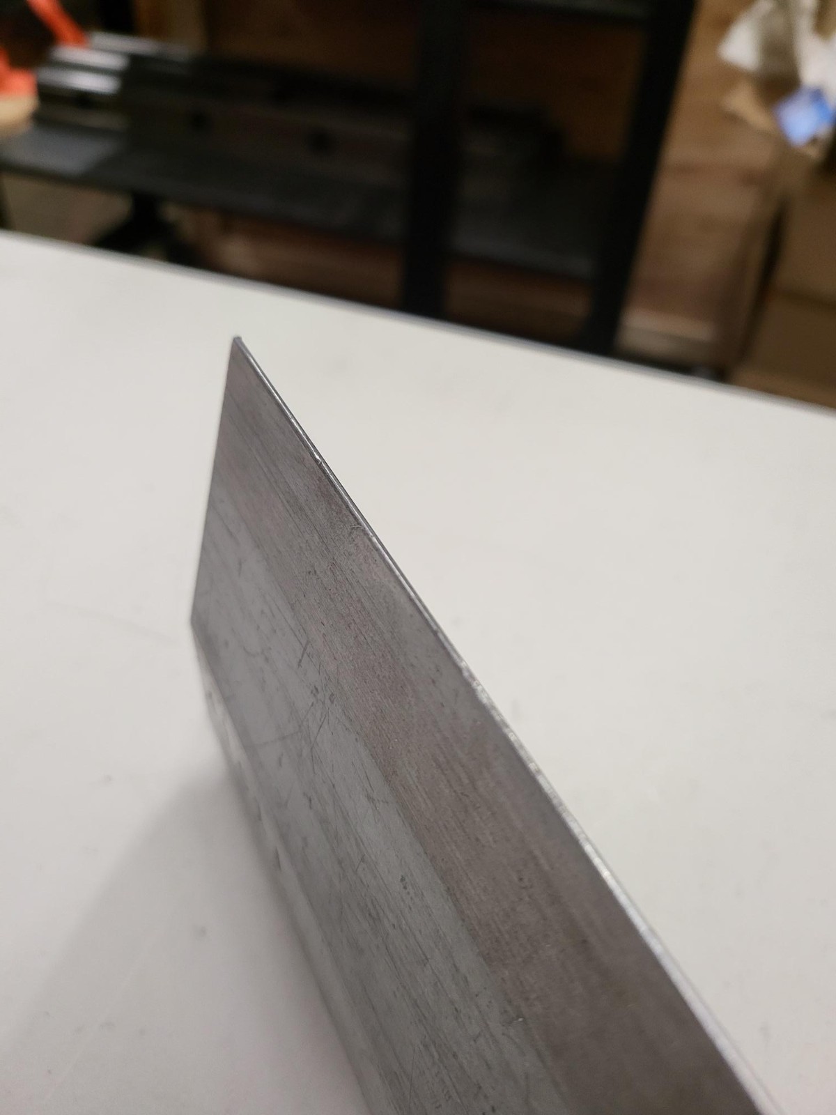 Sharp Acute Press Brake Punch 15 3/8" Long 4.5" Tall X 1.25" Wide SEE NOTES BTB1