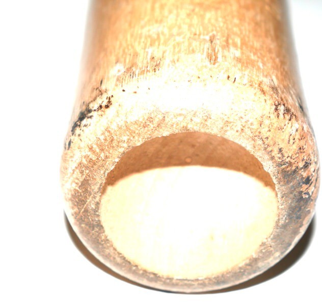 ADAM ZEBROWSKI 2024 ROME EMPERORS GAME USED OLD HICKORY BASEBALL BAT BRAVES