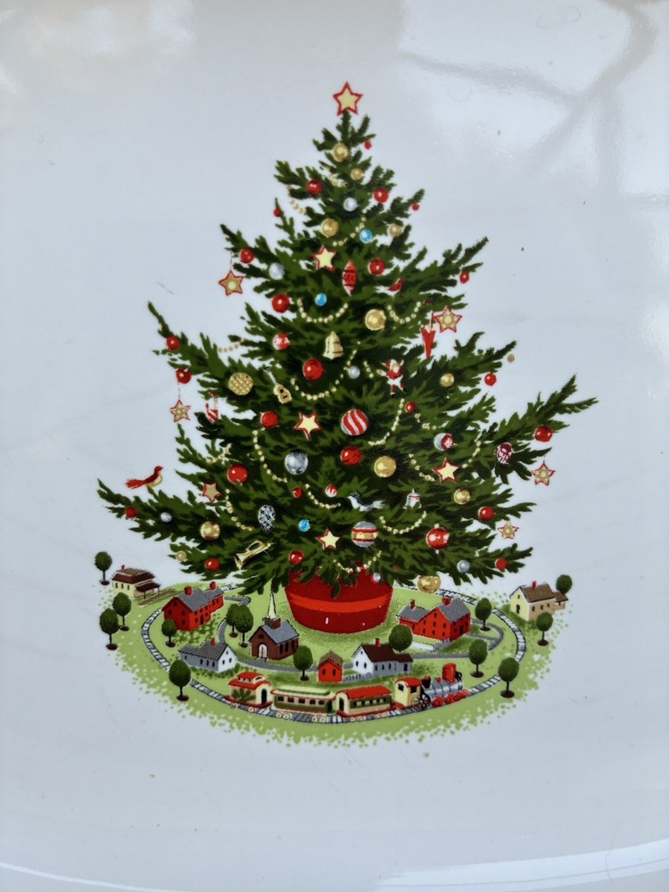 Pfaltzgraff 14” Christmas Heritage Serving Tray