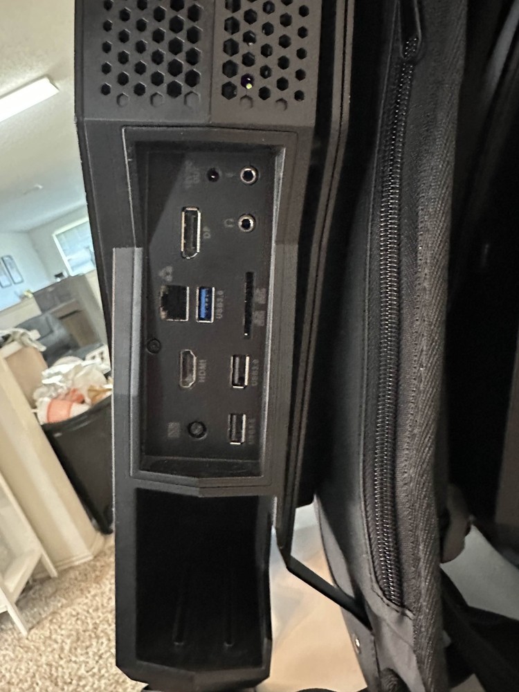 Zotac VR Go backpack pc. VR capable wearable PC