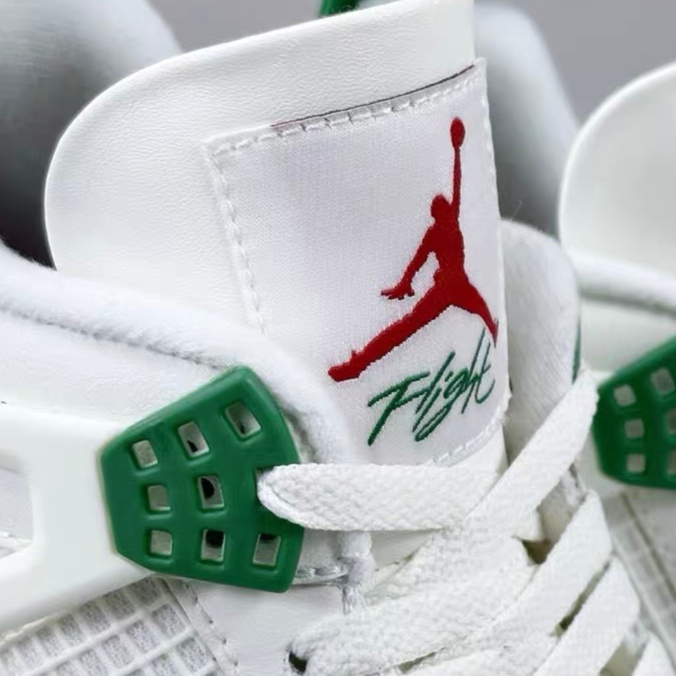 Jordan Air Jordan 4 "Pine Green" Retro Basketball Shoes Men's Mid Top
