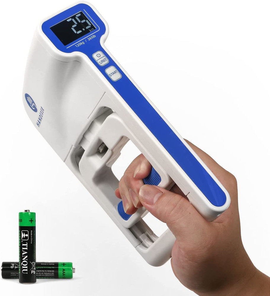 Digital Hand Dynamometer For Grip Strength Testing And Training NEW