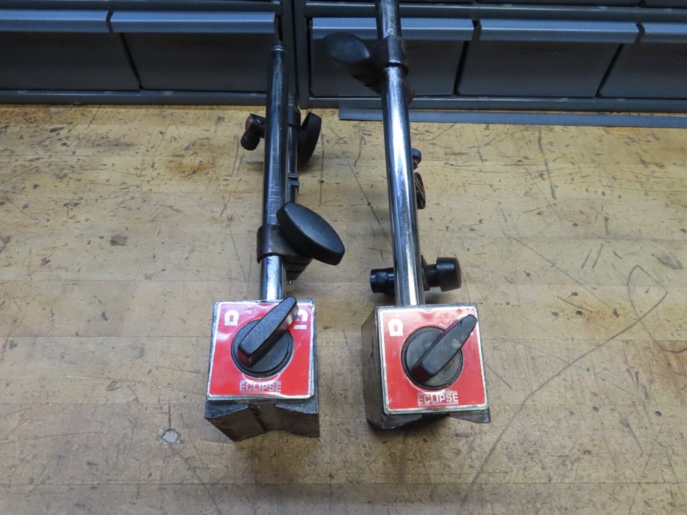 Eclipse on/off magnetic indicator base with fine adjust 14 & 16mm rods (@D64)