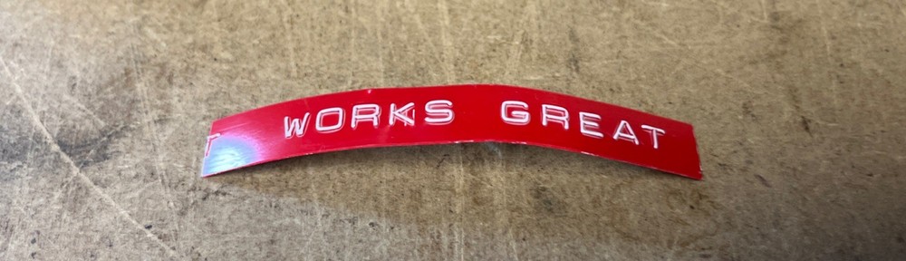 Dymo 1575 Executive 3 Label Machine With Extras