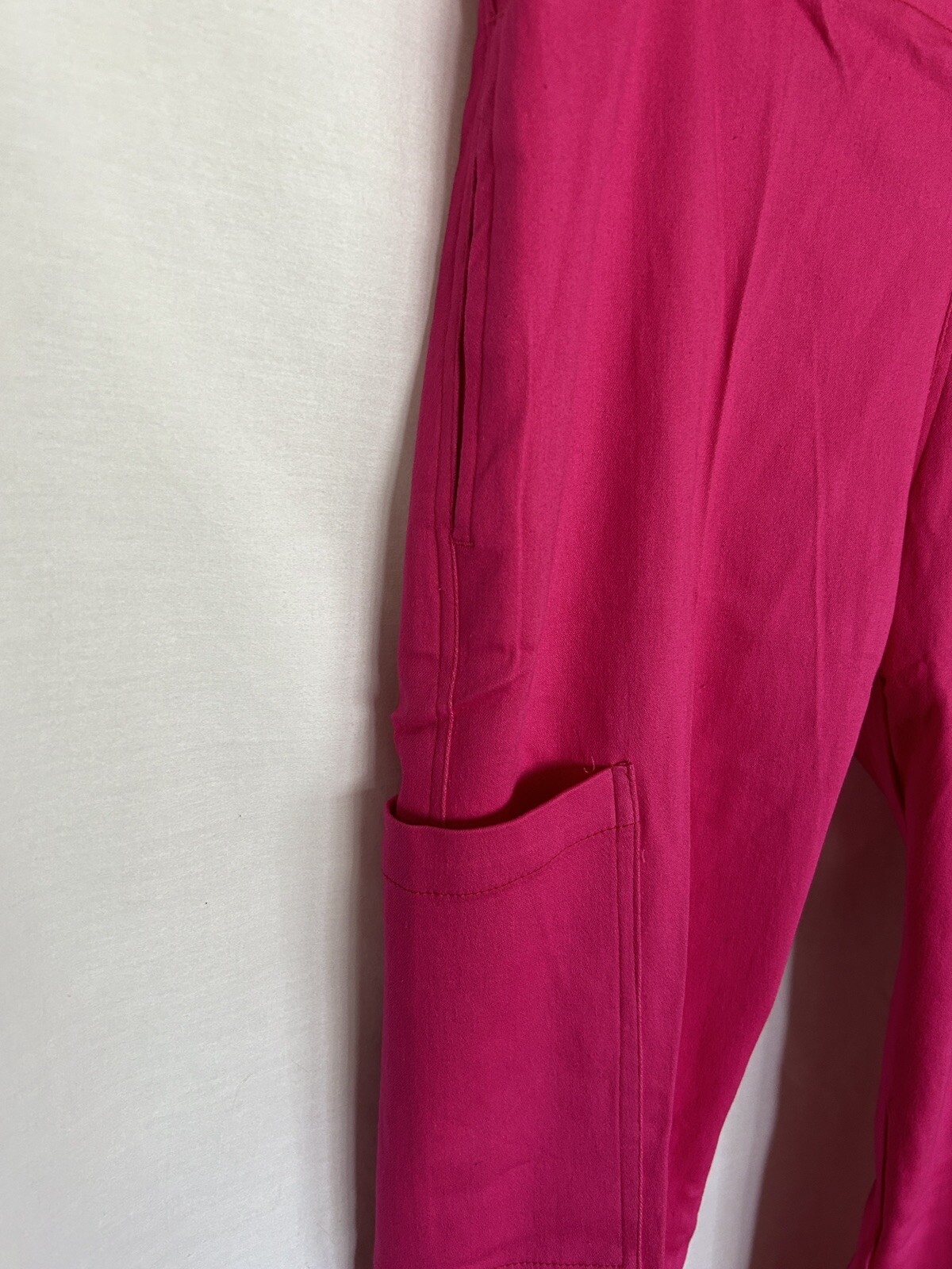 NWOT Audacity By Nurset Dark Pink Women’s 2pc Medical Surgical Scrub Set Sz XL