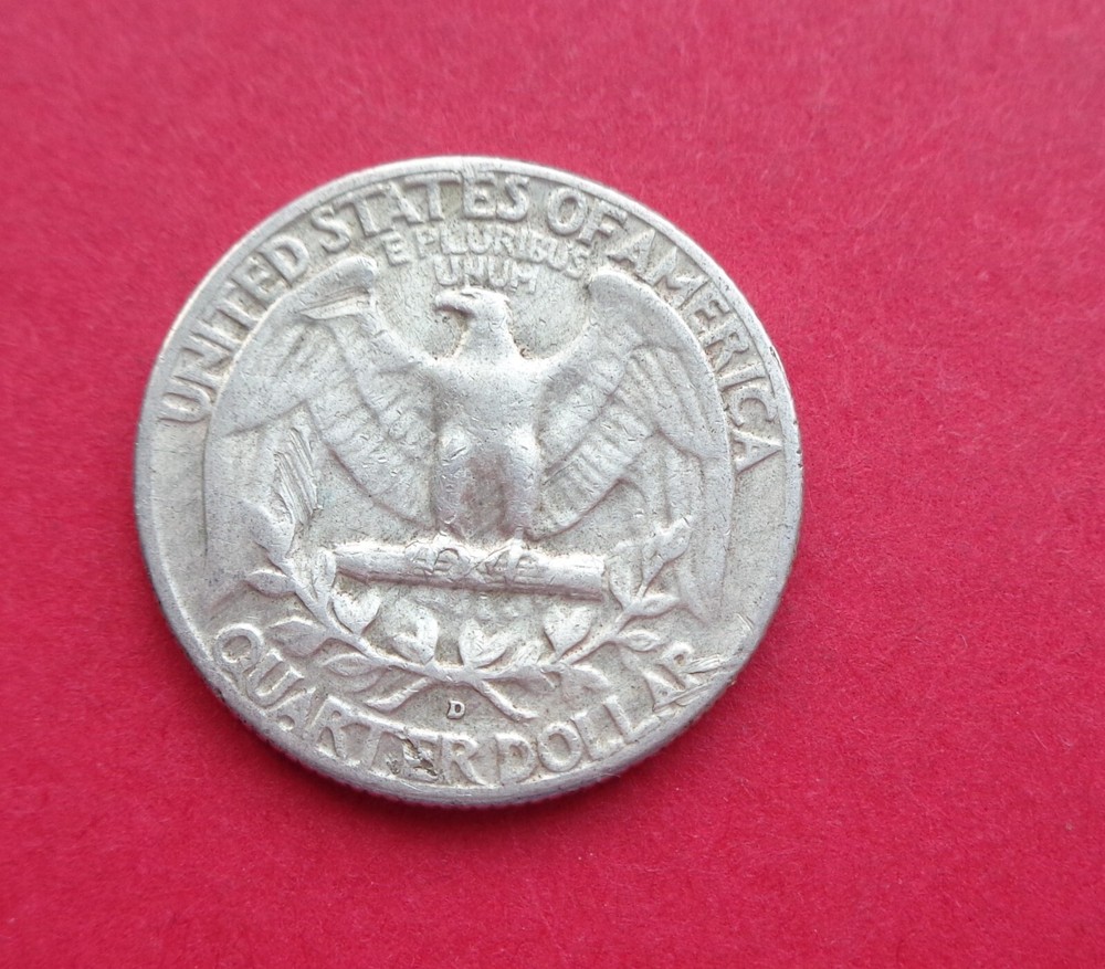 1957-D SILVER SILVER WASHINGTON QUARTER