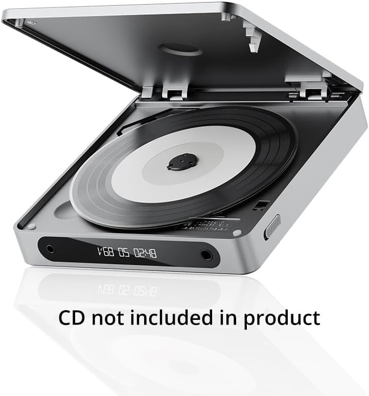 FiiO DM13 Bluetooth Multifunctional Portable CD Player (Silver, Bluetooth)