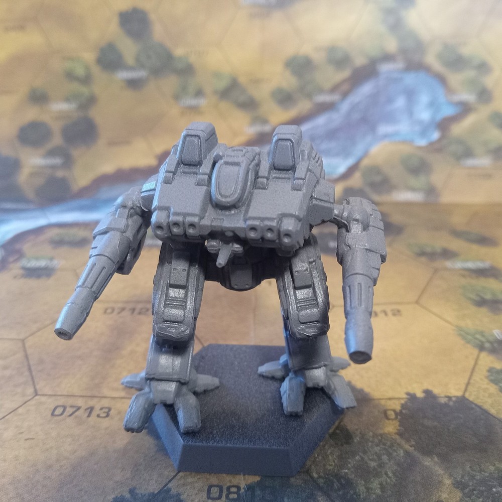 Battletech, Hansen's Roughriders Battle Lance, Partial Custom Painted.