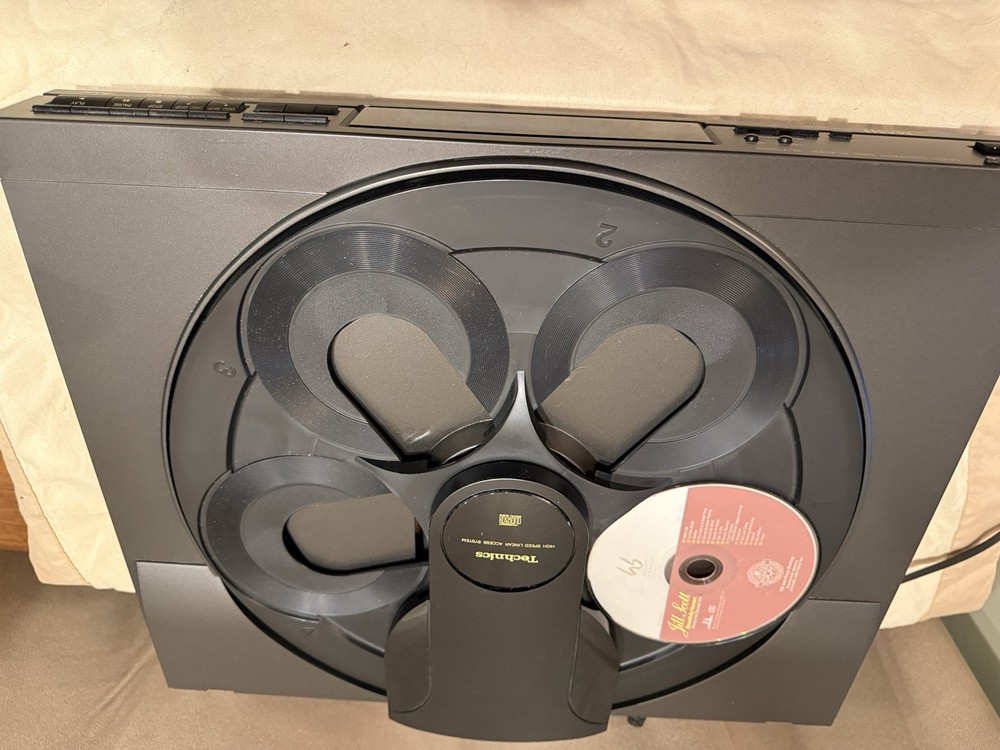 💙Technics SL-PC505 Audio 5 CD Carousel Compact Disc Player~Full Tested