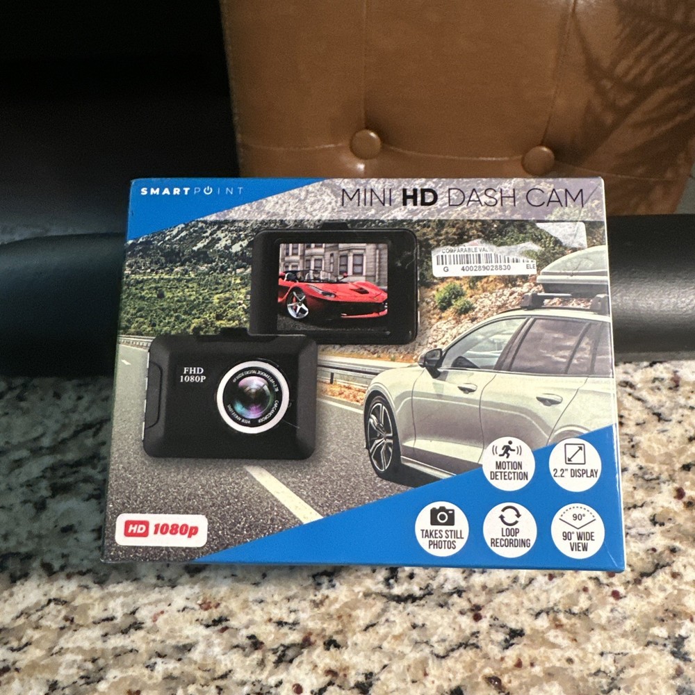 SmartPoint Mini HD Dash came 1080P Loop Recording 2.2” Display Motion Detect