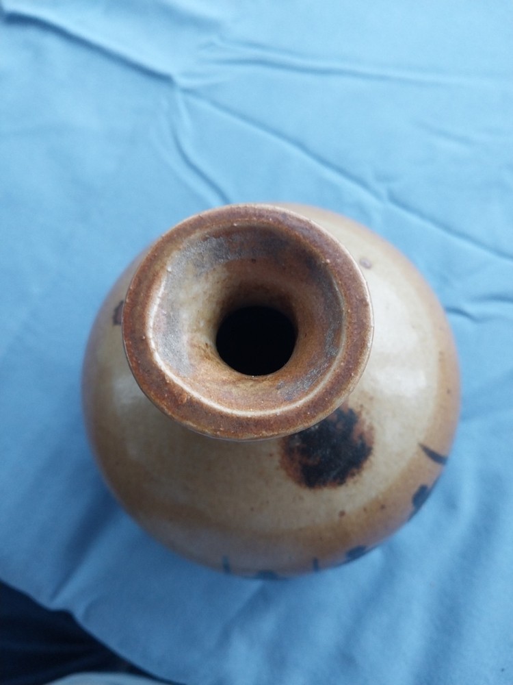Handmade Stoneware Studio Pottery Vase