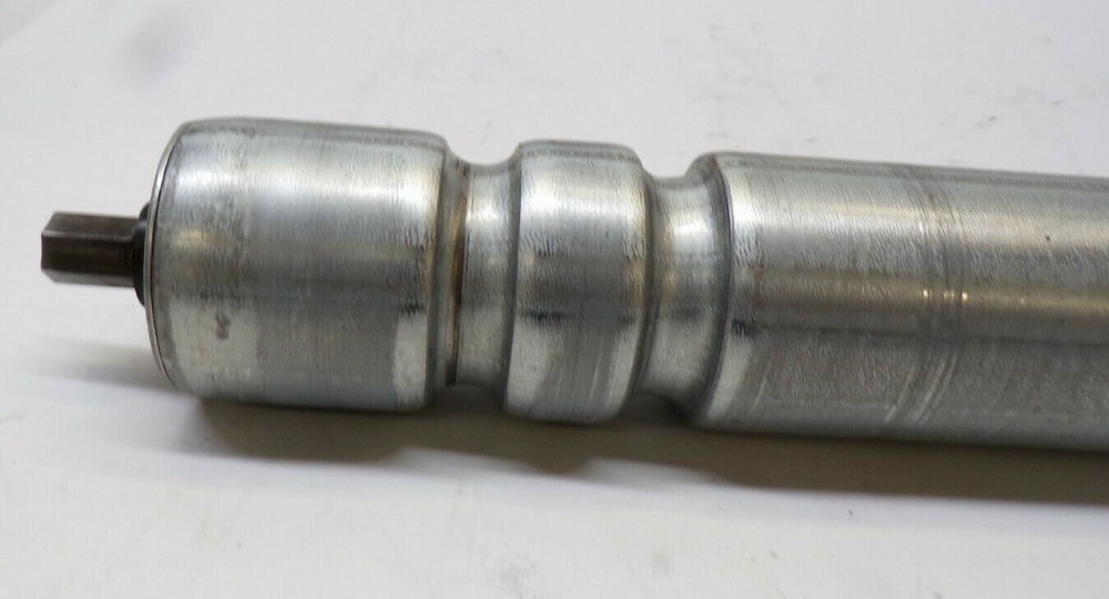 UNKNOWN BRAND CONVEYOR ROLLER, 21-1/2" BETWEEN FRAME, 1.9" DIAMETER, 3/8" HEX