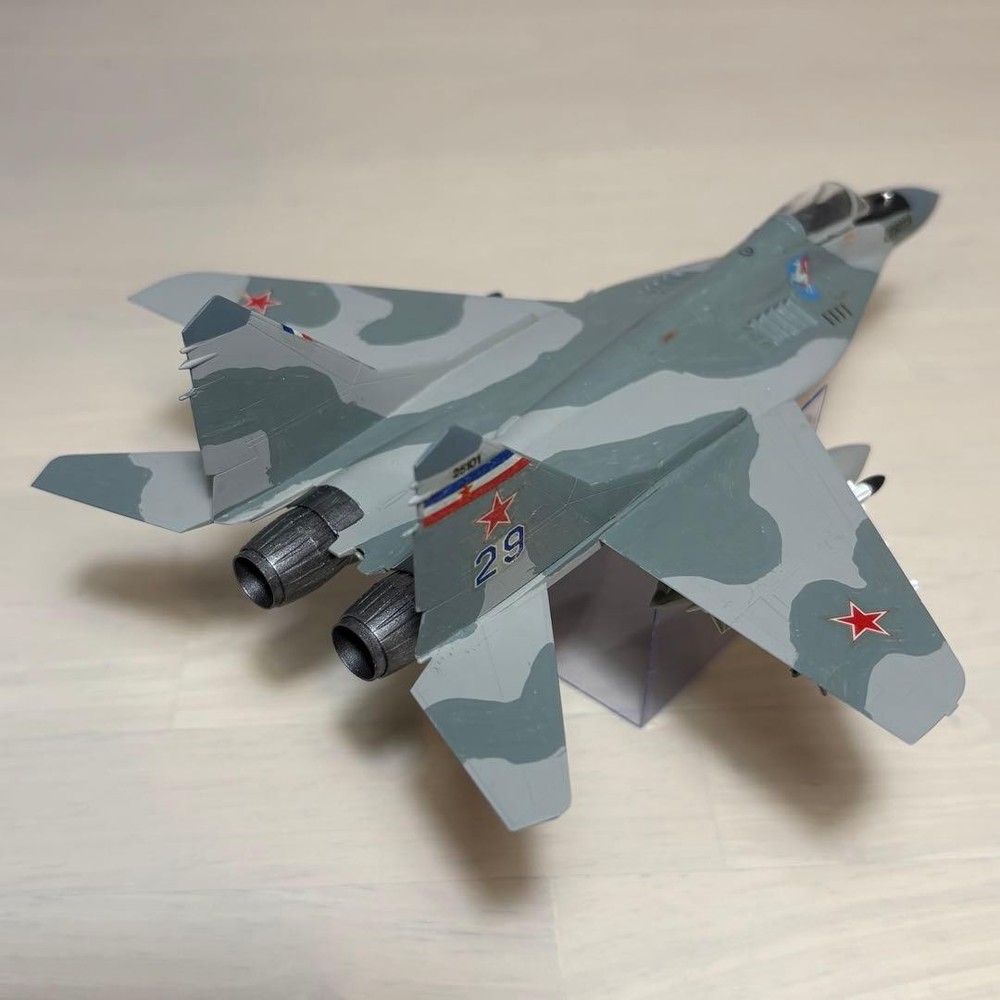 Assembled Mig-29 Fulcrum Plastic Model Japan