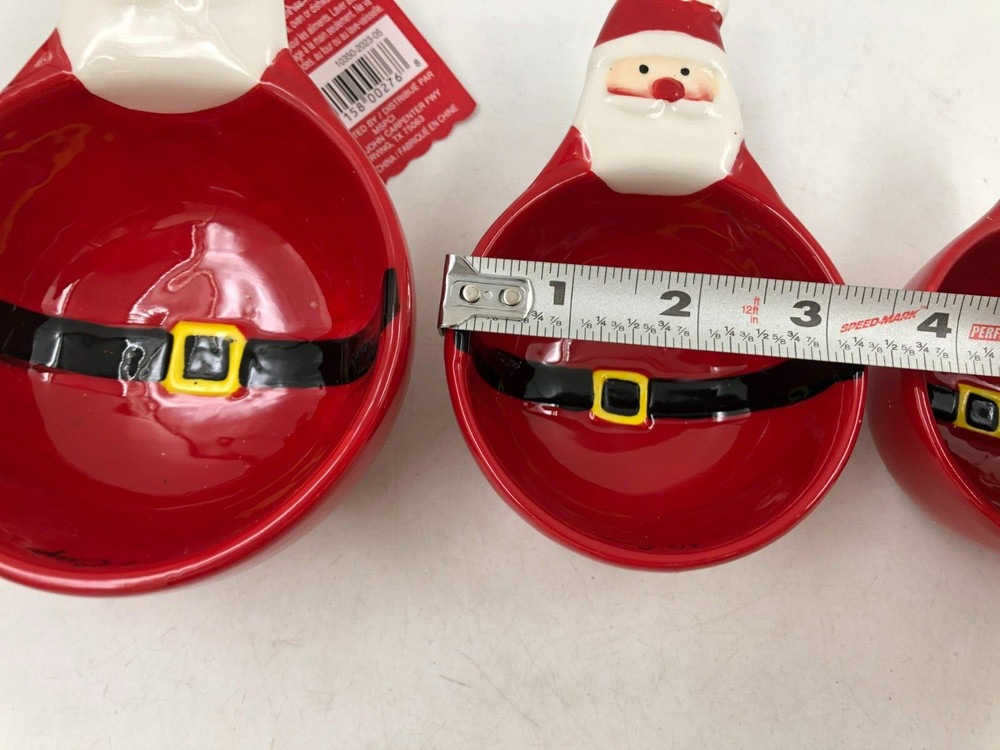 Ashland Ceramic Santa Measuring Cup Set BB01B19022