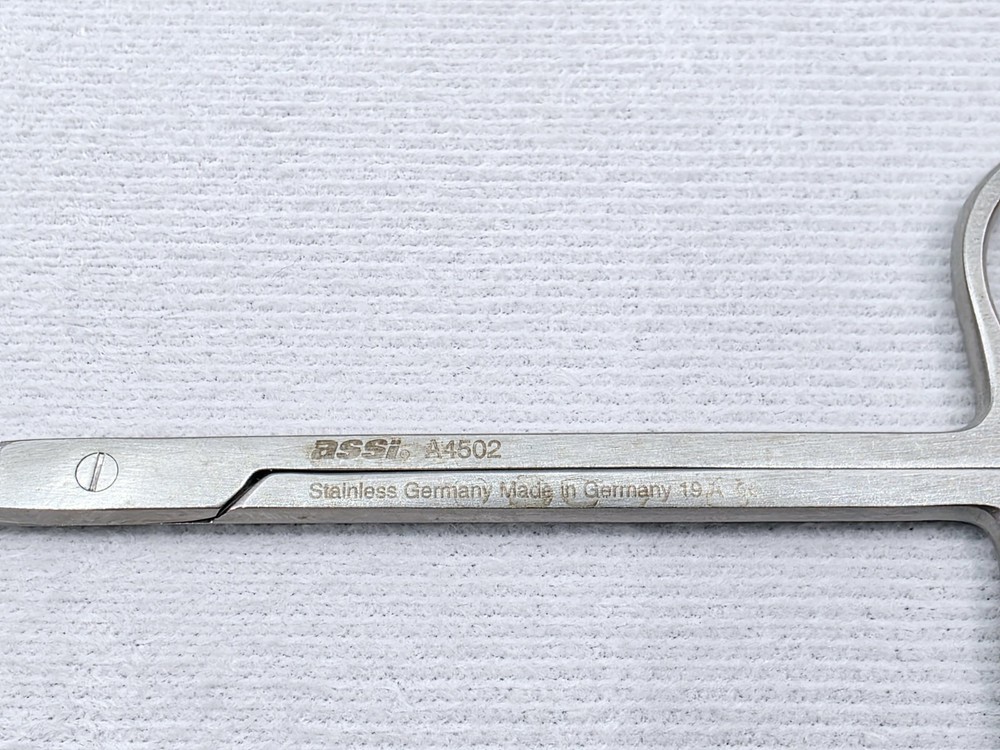 ASSI ASSI.A4502 Iris Delicate Scissors, Straight Tip 11.5cm