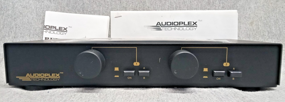 AudioPlex Technology OPT-2 Two Zone Speaker Selector w/ Volume Control and A/B