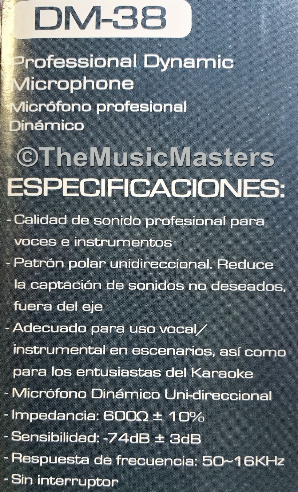 Professional Dynamic Handheld DJ Karaoke MICROPHONE w/Case XLR to 1/4" Cable