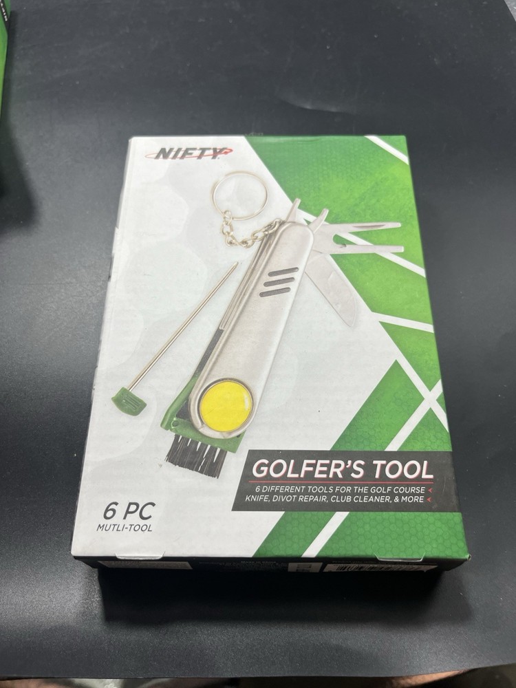 Nifty Golfers Tool 6pc Multi-tool Set