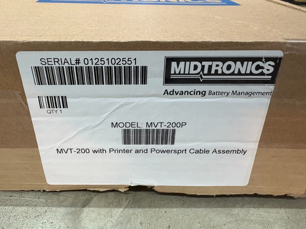 Midtronics MVT-200P Battery And Electrical System Analyzer & Printer Integrated^