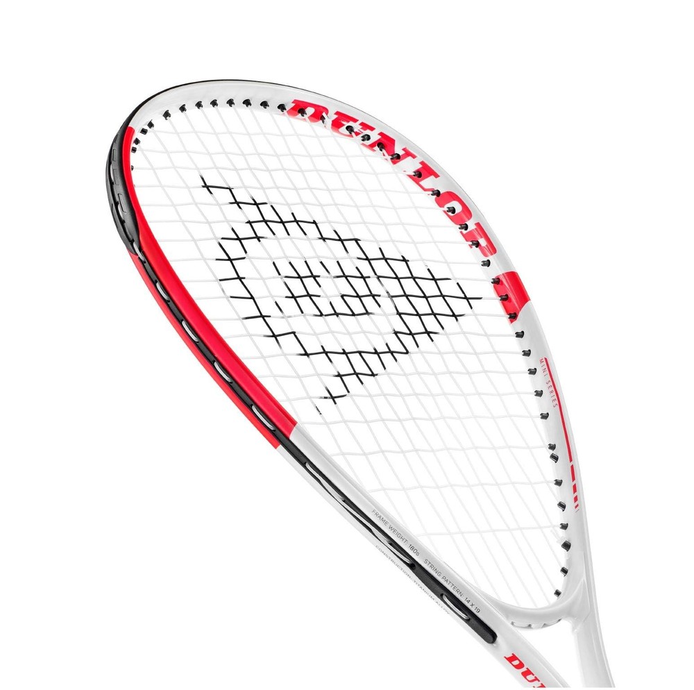 Fun Mini Junior Squash Racquet (5-7 Years), Red/White