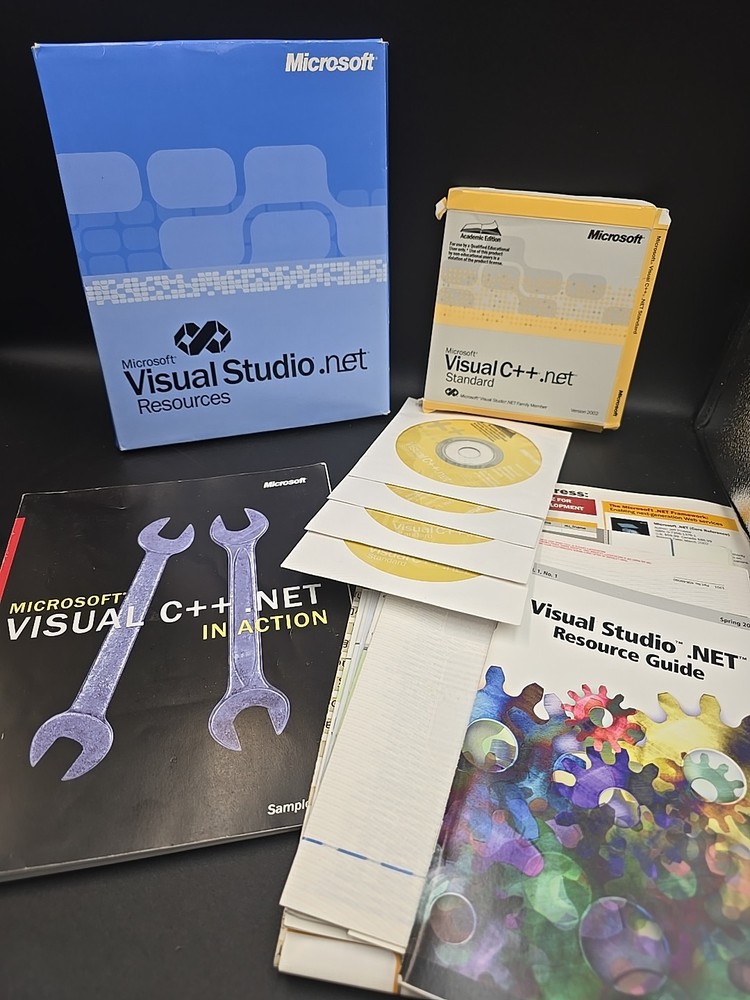 Microsoft Visual C++ .NET Standard 2002 W/ Key