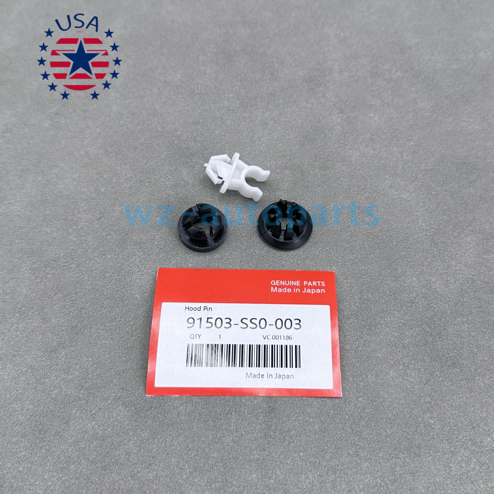 OEM! 3pcs Car Hood Support Prop Rod Holder Clip For Honda Accord Odyssey Prelude