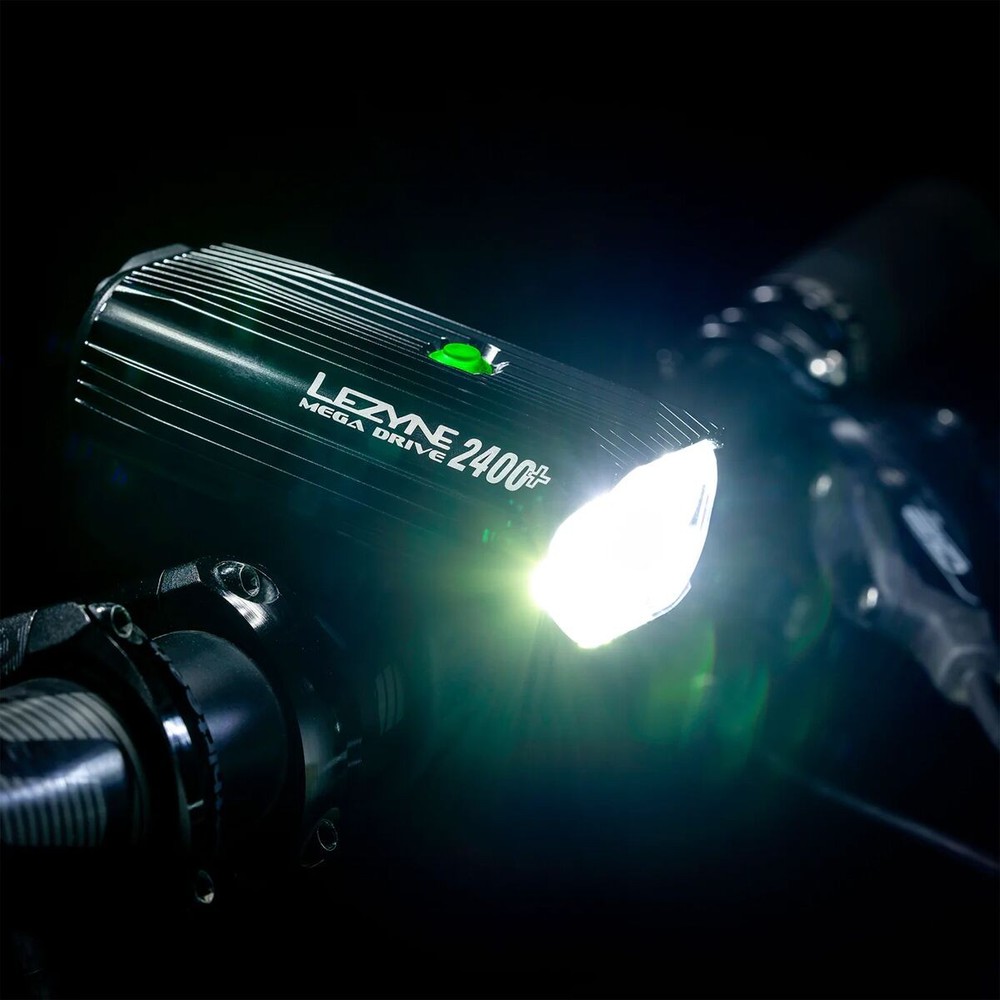 Lezyne Mega Drive 2400 Plus Headlight Black, One Size