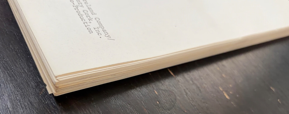 ALEJANDRO GRATTAN SCREENPLAY/SCRIPT MAELSTROM BASED ON "WHERABOUTS UNKNOWN" WWII