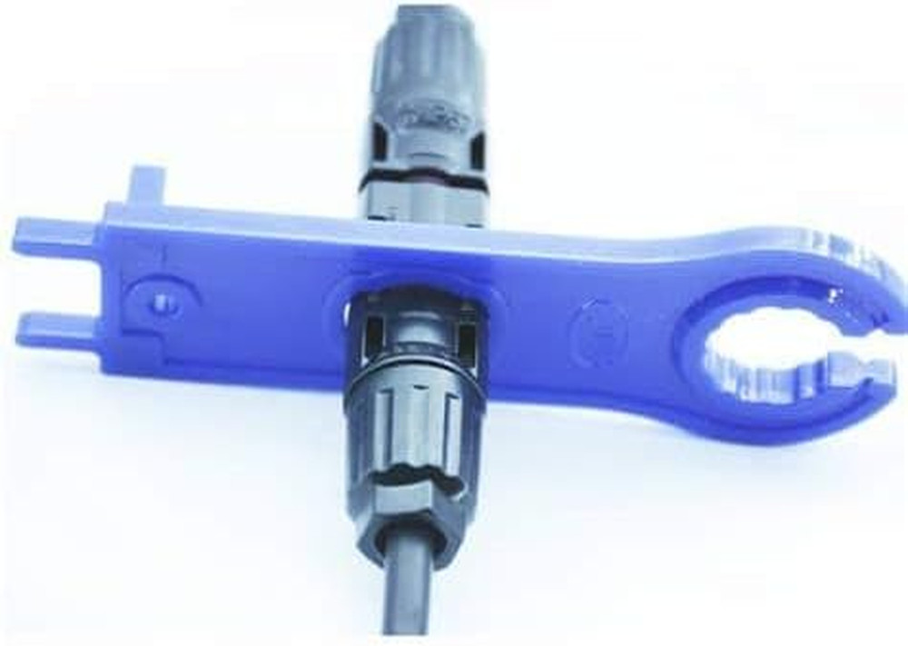 2 Pair Solar Spanner Wrenches for MC4 Connectors, Solar Panel Connector Tool