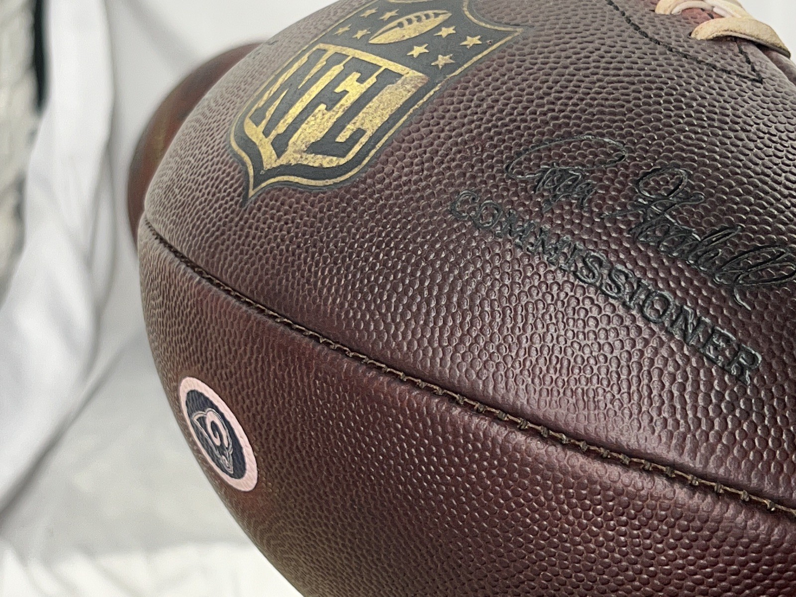 NFL "The Duke" Wilson Football - Game Ball 2x Rams - Game Prepped & Conditioned