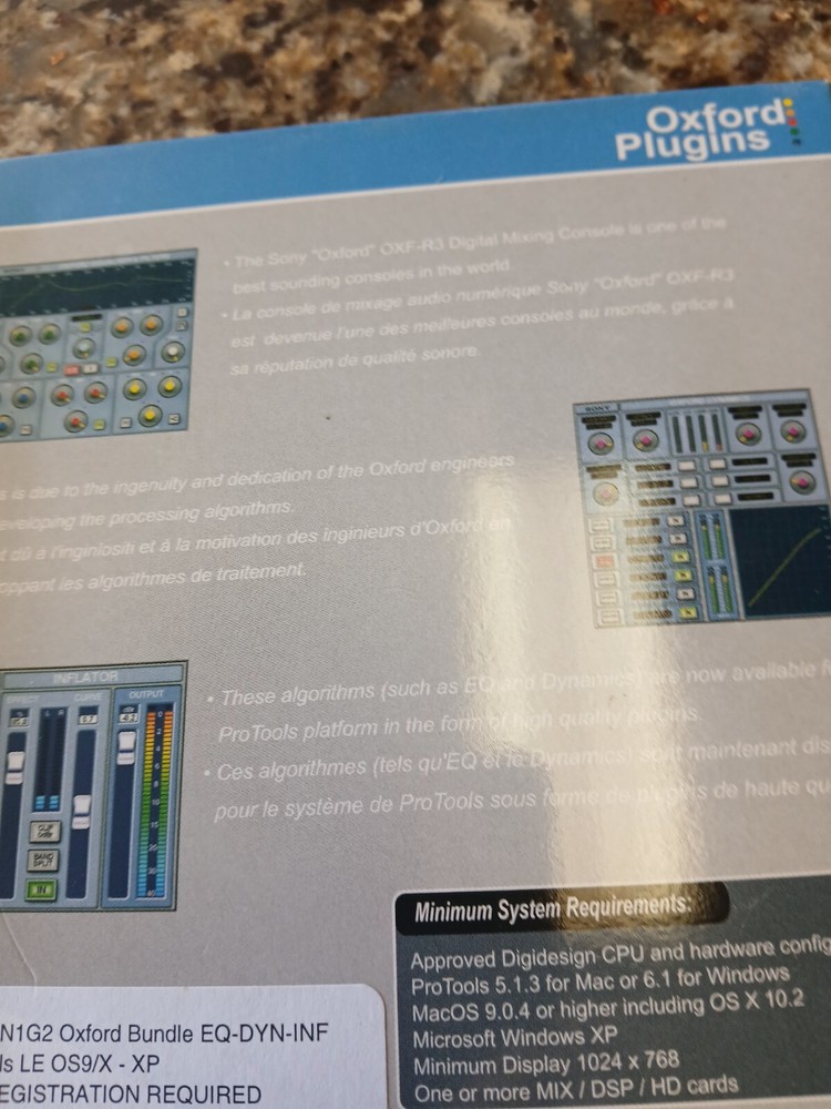 Sonnox Sony Oxford Plugin. Read Description