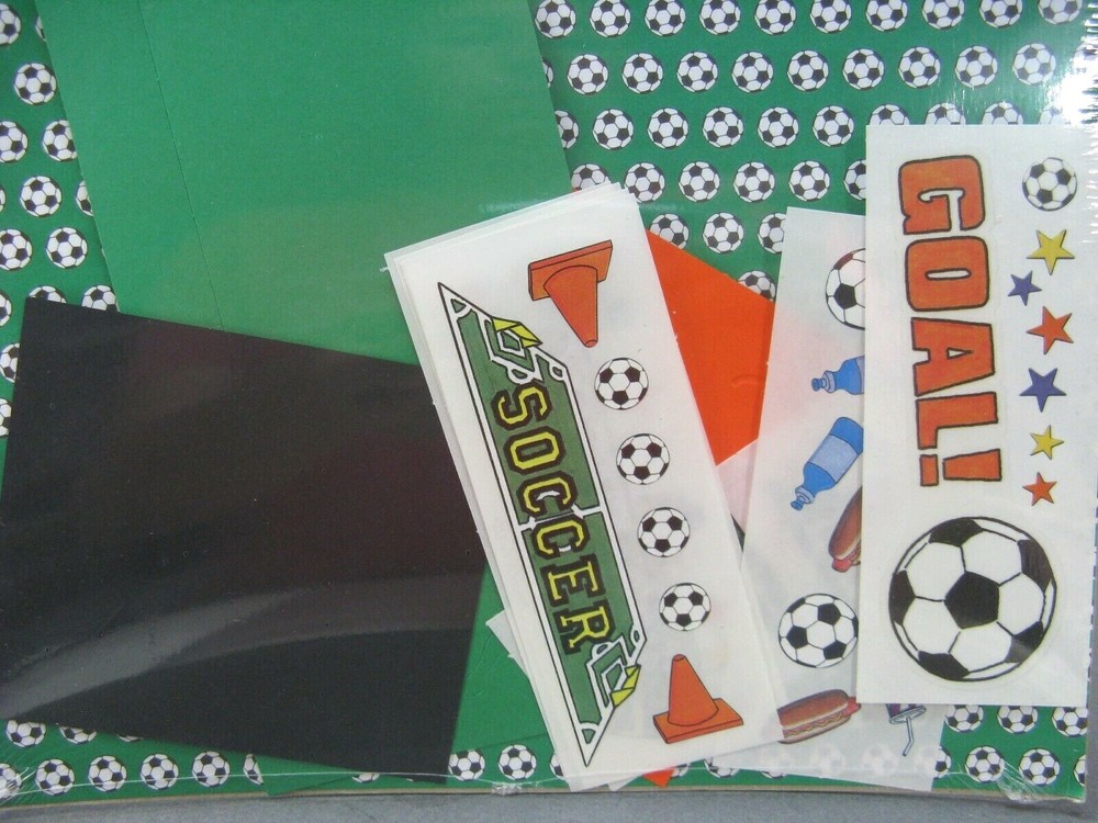 Creative Memories Combination Pack SOCCER Scrapbooking Accessories