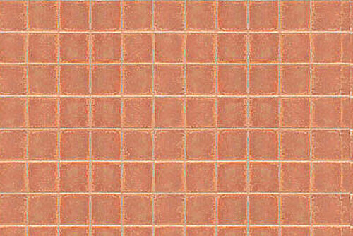 JTP Square Tile 2 pack - Model Scratch Building Plastic Sheet - G Scale - #97419