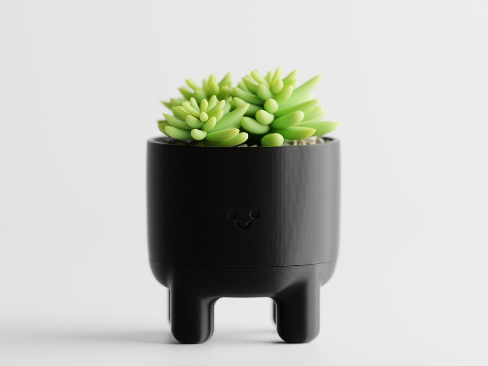 Smooth Planter Melo ---------Black