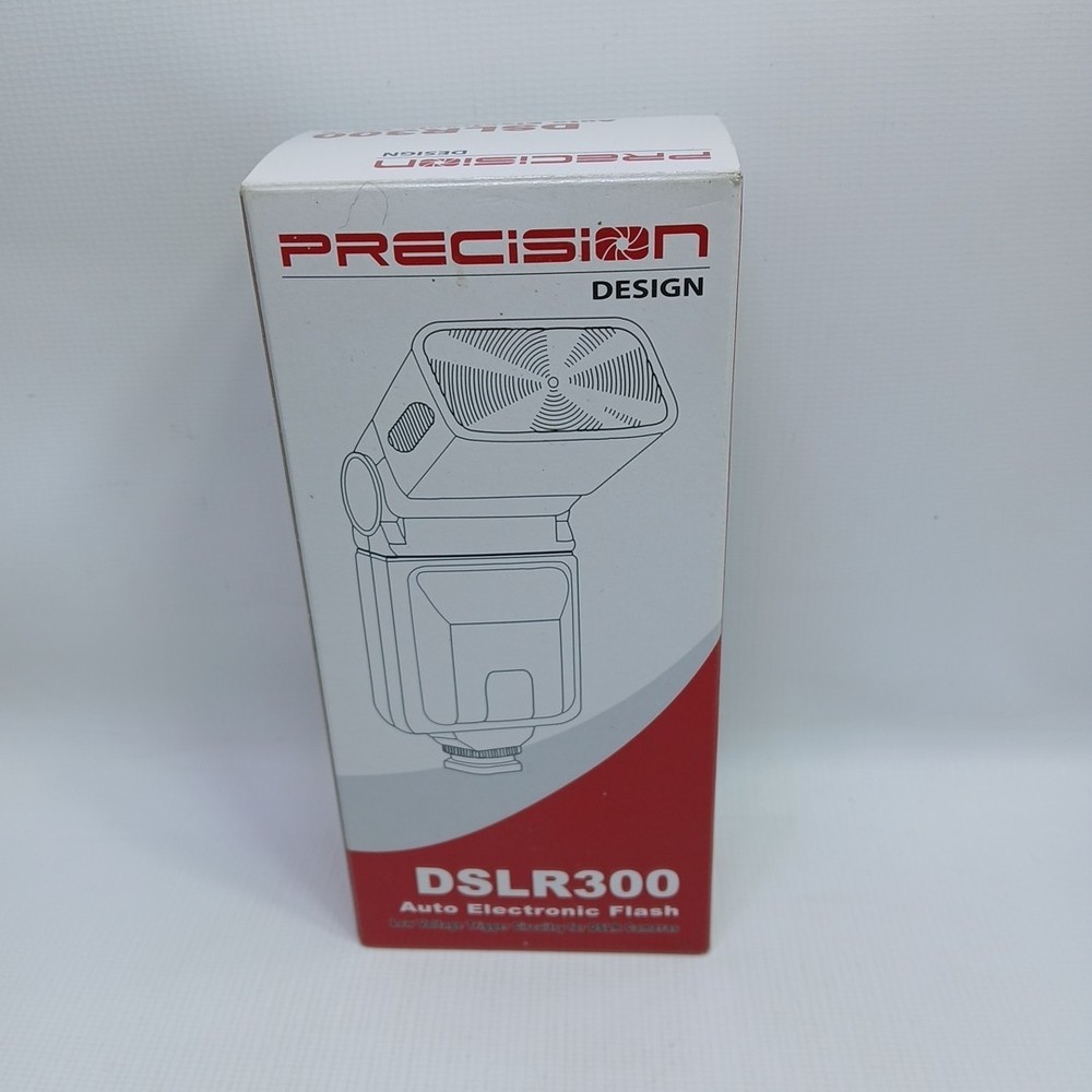 Precision Design DSLR300 Auto Electronic Flash, Low Voltage High Power Flash