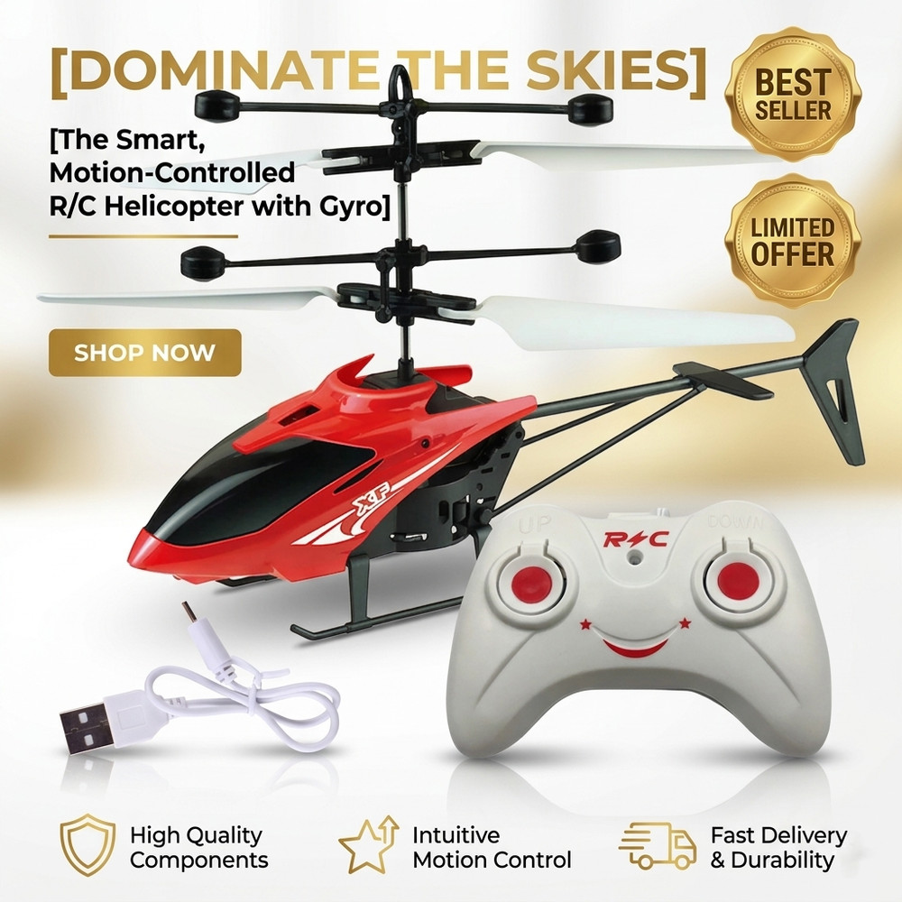 Rechargeable Mini RC Drone Fall Resistant Remote Control Toy For Kids