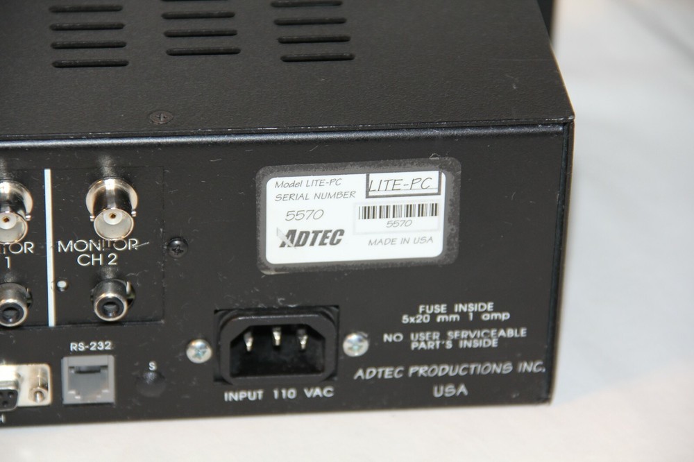 ADTEC LITE-PC Dual Network Controller 8-Device Broadcast Controller Video