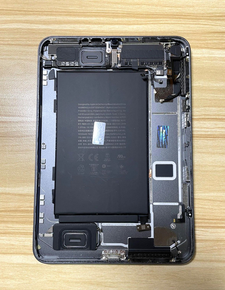 Genuine Apple iPad Mini 6th Gen Housing Back Replacement Frame