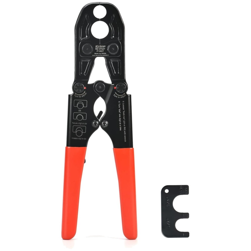 iCrimp Combo Pex Pipe Crimping Tool - ASTM 1807 Standard